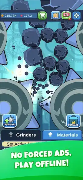 Play Idle Crusher - Crush  Destroy as an online game Idle Crusher - Crush  Destroy with UptoPlay