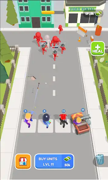 Play Idle Defence: Protect the City as an online game Idle Defence: Protect the City with UptoPlay