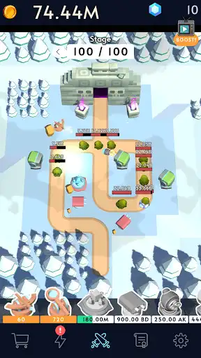 Play Idle Defense: Dimensions as an online game Idle Defense: Dimensions with UptoPlay