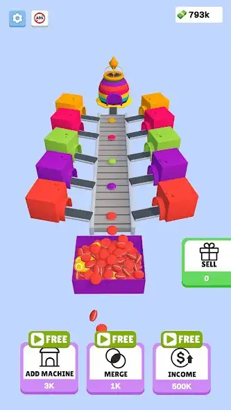 Play Idle Dessert Factory Game as an online game Idle Dessert Factory Game with UptoPlay