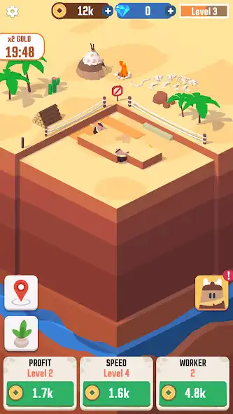 Play Idle Digging  and enjoy Idle Digging with UptoPlay