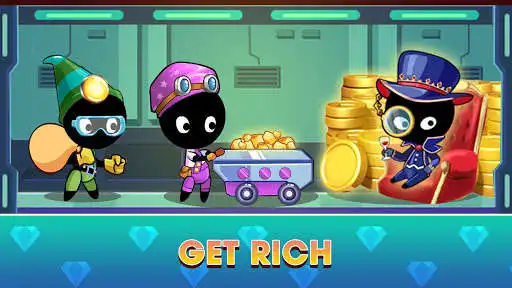 Play Idle Digging Simulator: Stickman Miner Tycoon  and enjoy Idle Digging Simulator: Stickman Miner Tycoon with UptoPlay