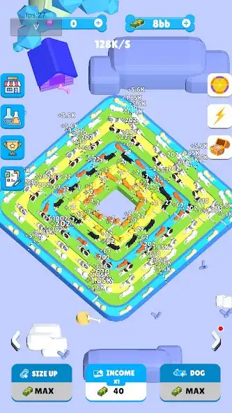 Play Idle Doge Rush as an online game Idle Doge Rush with UptoPlay