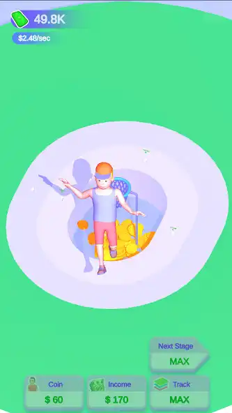 Play Idle Dribble as an online game Idle Dribble with UptoPlay