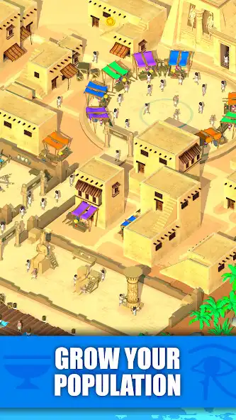 Play Idle Egypt Tycoon: Empire Game as an online game Idle Egypt Tycoon: Empire Game with UptoPlay
