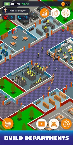 Play Idle Emergency Station Tycoon as an online game Idle Emergency Station Tycoon with UptoPlay