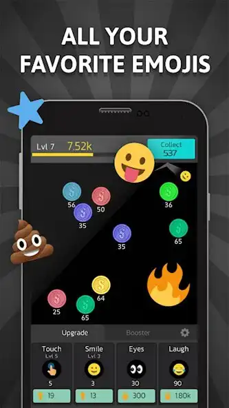 Play Idle Emojis as an online game Idle Emojis with UptoPlay