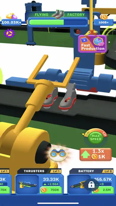 Play Idle Factories as an online game Idle Factories with UptoPlay