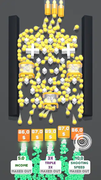 Play Idle Falling Balls as an online game Idle Falling Balls with UptoPlay