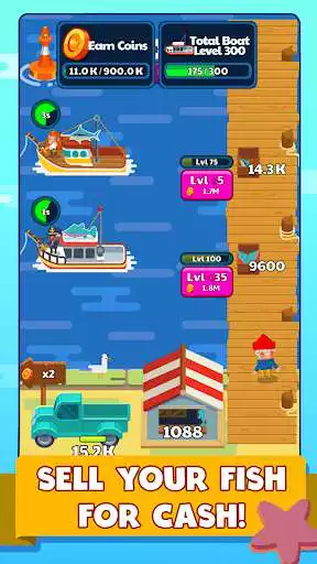 Play Idle Fishing Story  and enjoy Idle Fishing Story with UptoPlay