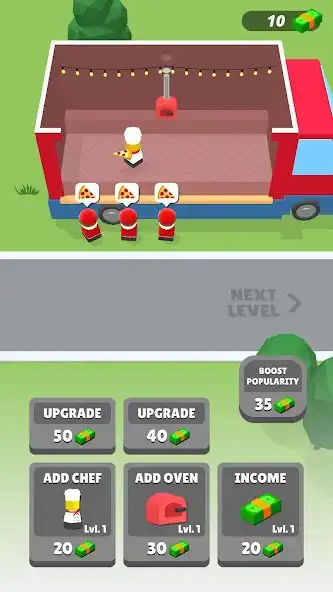 Play Idle Food Truck as an online game Idle Food Truck with UptoPlay