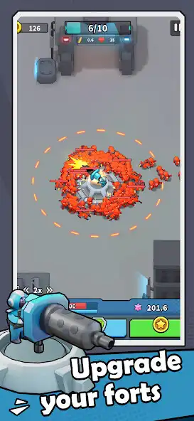 Play Idle Forts Defense as an online game Idle Forts Defense with UptoPlay