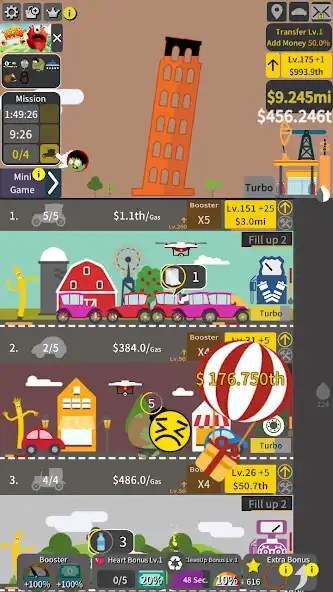 Play Idle Gas station tycoon  and enjoy Idle Gas station tycoon with UptoPlay