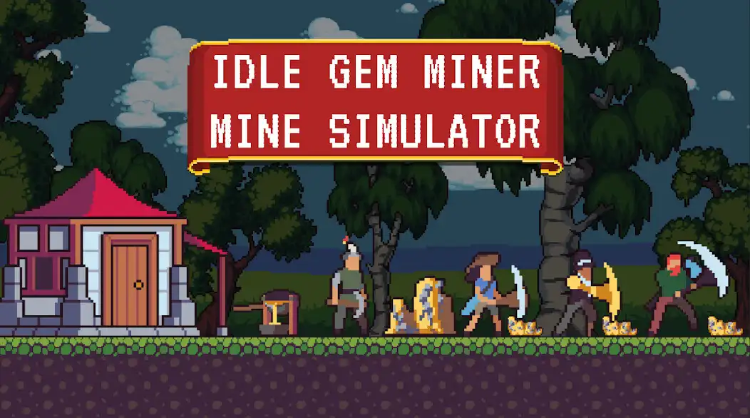 Play Idle Gem Miner: Mine Simulator  and enjoy Idle Gem Miner: Mine Simulator with UptoPlay