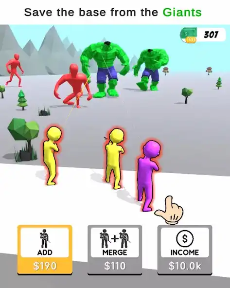 Play Idle Giant Shoot as an online game Idle Giant Shoot with UptoPlay