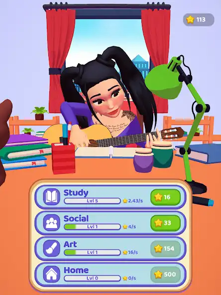 Play Idle Girl Life  and enjoy Idle Girl Life with UptoPlay