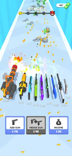 Play Idle Gun Master  and enjoy Idle Gun Master with UptoPlay