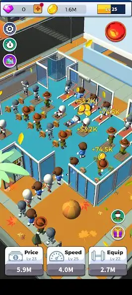 Play Idle Gym Club Tycoon  and enjoy Idle Gym Club Tycoon with UptoPlay