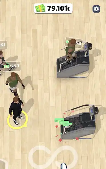 Play Idle Gym as an online game Idle Gym with UptoPlay