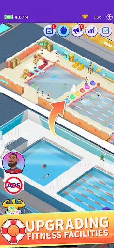 Play Idle GYM Sports - Fitness Workout Simulator Game as an online game Idle GYM Sports - Fitness Workout Simulator Game with UptoPlay