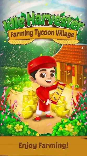 Play Idle Harvester: Farming Tycoon Village  and enjoy Idle Harvester: Farming Tycoon Village with UptoPlay