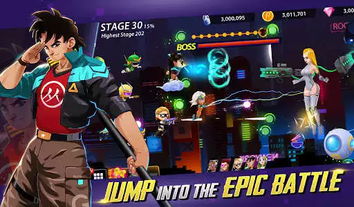 Play Idle Hero Z - Summon & Merge Cyberpunk  and enjoy Idle Hero Z - Summon & Merge Cyberpunk with UptoPlay