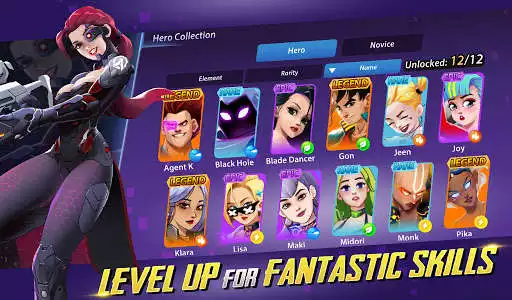 Play Idle Hero Z - Summon & Merge Cyberpunk as an online game Idle Hero Z - Summon & Merge Cyberpunk with UptoPlay