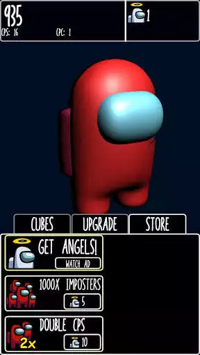 Play Idle Imposter - Among Us Clicker  and enjoy Idle Imposter - Among Us Clicker with UptoPlay