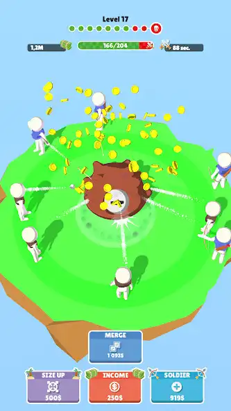Play Idle Island: Merge War  and enjoy Idle Island: Merge War with UptoPlay