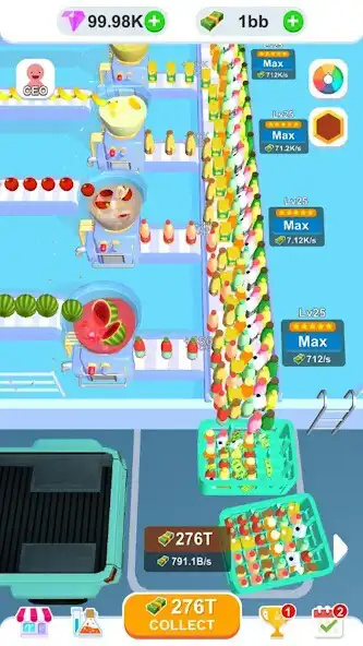 Play Idle Juice Factory as an online game Idle Juice Factory with UptoPlay