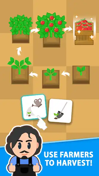 Play IDLE JUICY FARM - clicker and idle farming game as an online game IDLE JUICY FARM - clicker and idle farming game with UptoPlay