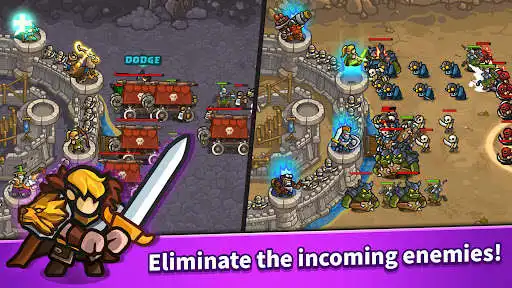 Play Idle Kingdom Defense as an online game Idle Kingdom Defense with UptoPlay