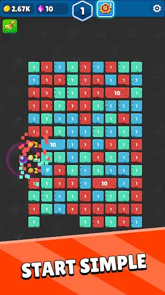 Play Idle Magic - Block Breaker  and enjoy Idle Magic - Block Breaker with UptoPlay