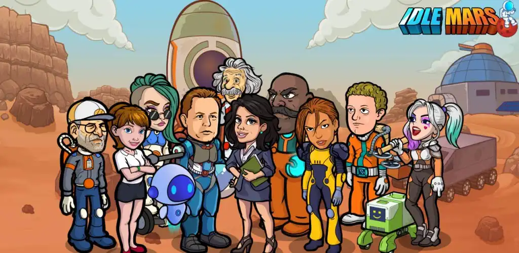 Play Idle Mars  and enjoy Idle Mars with UptoPlay