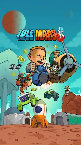 Play Idle Mars as an online game Idle Mars with UptoPlay