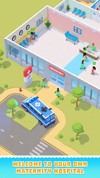 Play Idle Maternity Hospital  and enjoy Idle Maternity Hospital with UptoPlay