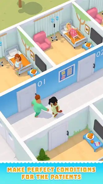 Play Idle Maternity Hospital as an online game Idle Maternity Hospital with UptoPlay
