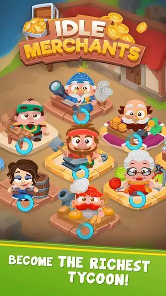 Play Idle Merchants: Fantasy Trading Empire  and enjoy Idle Merchants: Fantasy Trading Empire with UptoPlay