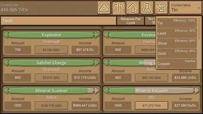 Play Idle Mine EX 3