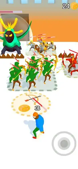 Play Idle Monster Fight as an online game Idle Monster Fight with UptoPlay