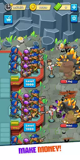 Play Idle Monster Tycoon as an online game Idle Monster Tycoon with UptoPlay