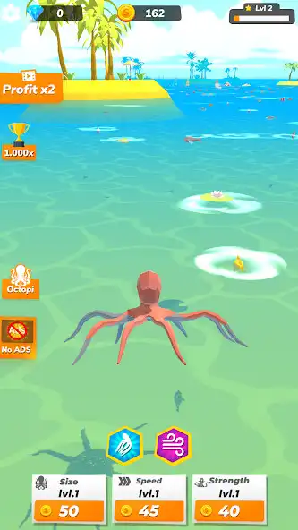 Play Idle Octopus - Tycoon Game  and enjoy Idle Octopus - Tycoon Game with UptoPlay