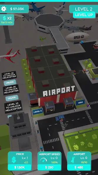 Play Idle Plane Game - Airport Tycoon  and enjoy Idle Plane Game - Airport Tycoon with UptoPlay