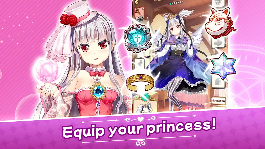Play Idle Princess: Anime RPG as an online game Idle Princess: Anime RPG with UptoPlay
