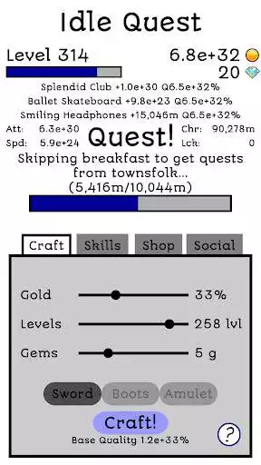 Play Idle Quest