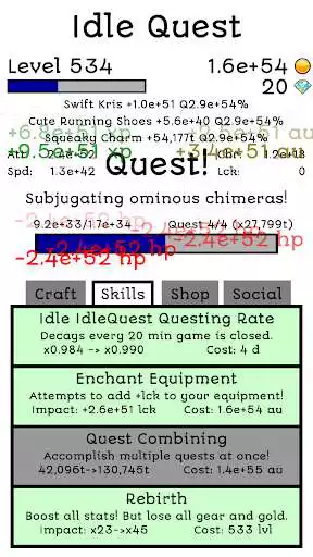 Play Idle Quest
