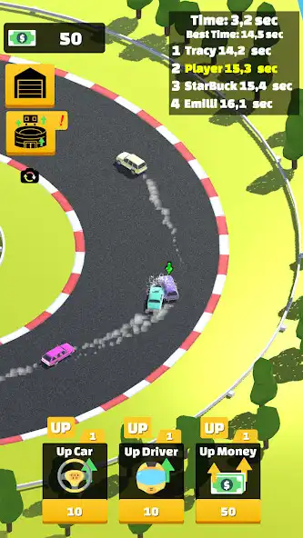 Play Idle Race Track as an online game Idle Race Track with UptoPlay