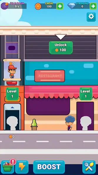 Play Idle Restaurant: Strategy Game  and enjoy Idle Restaurant: Strategy Game with UptoPlay