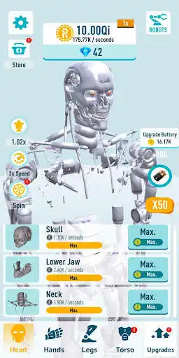 Play Idle Robots  and enjoy Idle Robots with UptoPlay