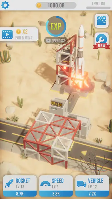 Play Idle Rocket Launch  and enjoy Idle Rocket Launch with UptoPlay